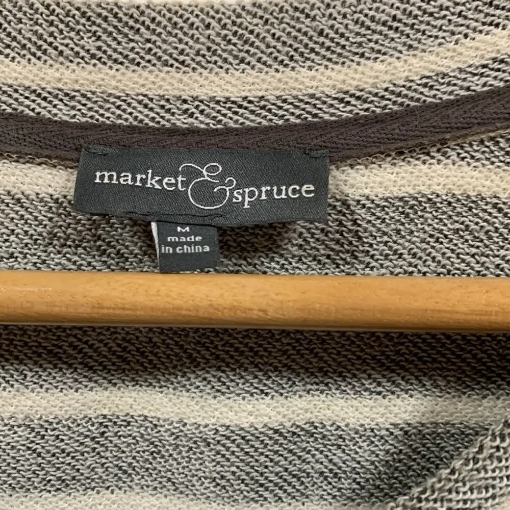 Market & Spruce striped Kyle Terry Dress